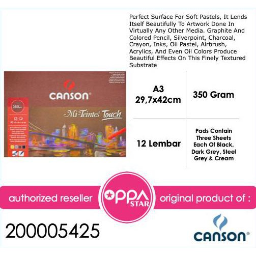 

Update Canson Mi-Teintes Touch A3 12S 350G 200005425 - Kertas Gambar Terlaris