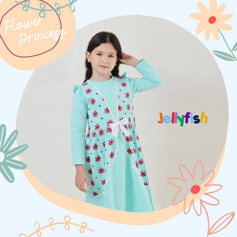 Gamis Jellyfish Flower Princess