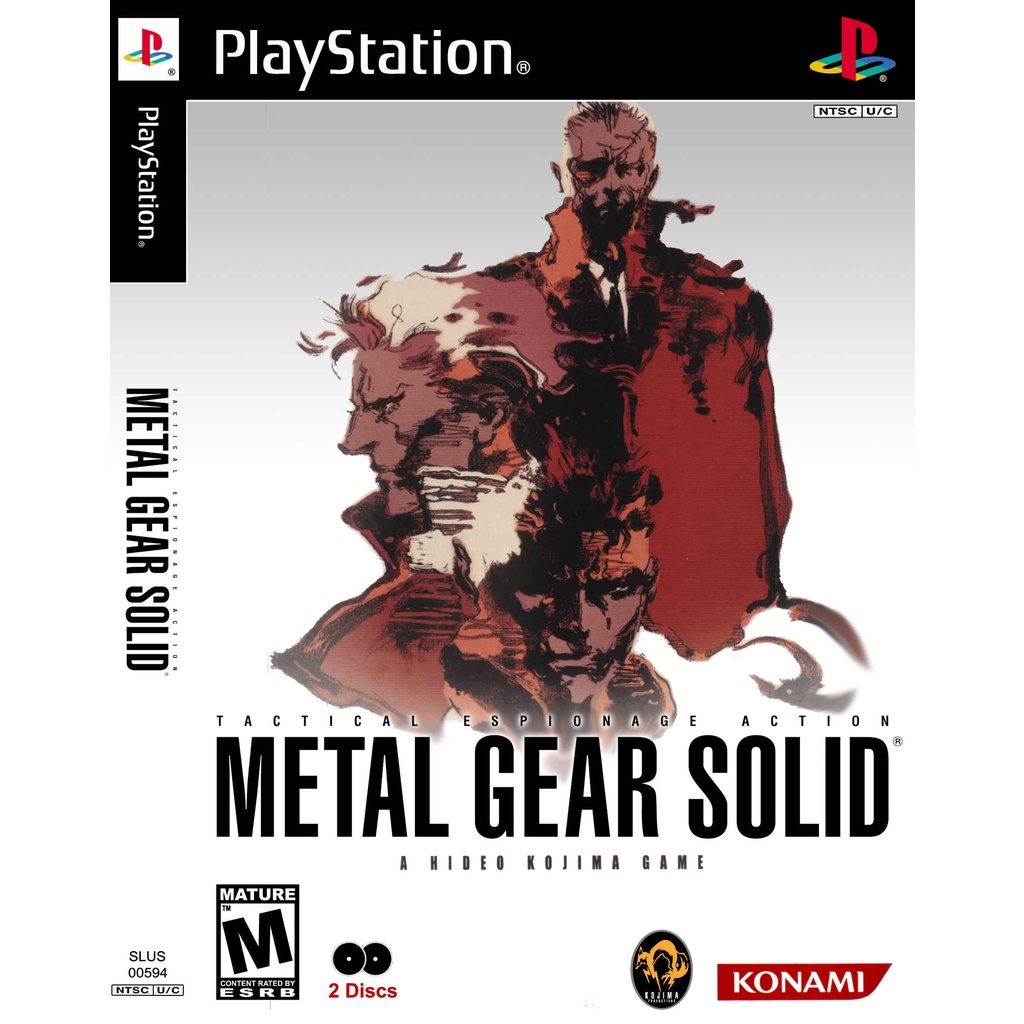 Jual Kaset Cd Game Ps Metal Gear Solid Disc Shopee Indonesia