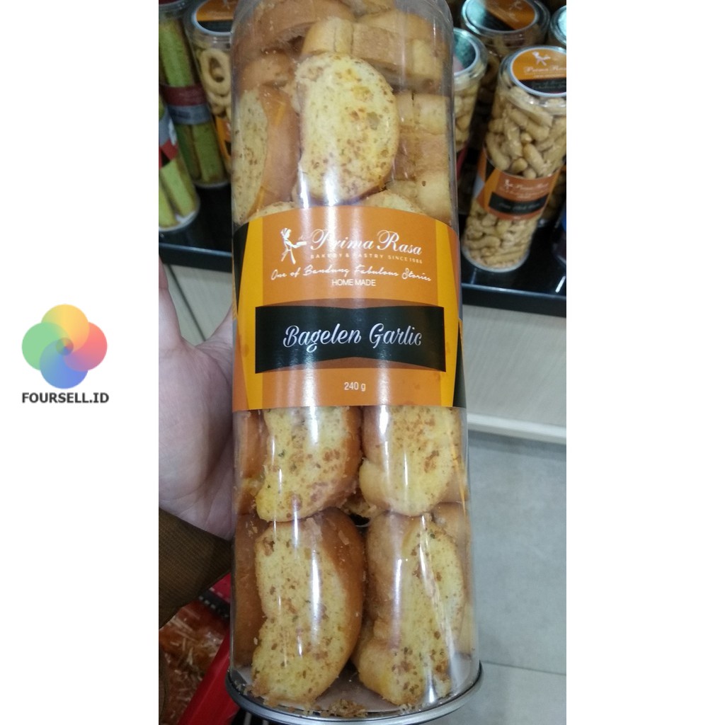 

Primarasa Bagelen Garlic Toples Tabung Prima rasa Oleh Oleh Bandung