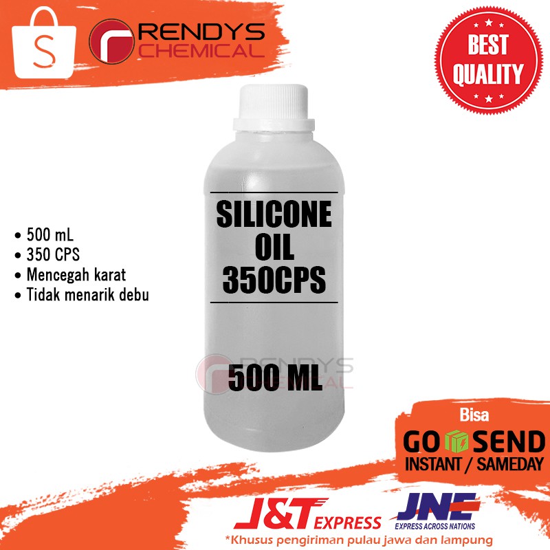 Silicone Oil  350CPS / Minyak Silikon / Minyak Pelumas - 500mL