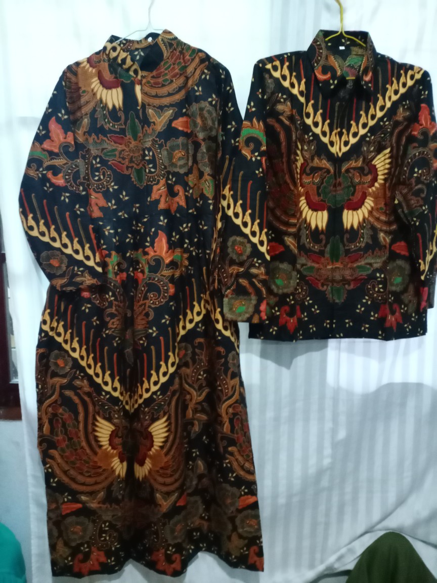 Termurah!!batik Couple Keluarga Sania Ruffle Ori Doro Jawi Dnt Sekarwangi 017