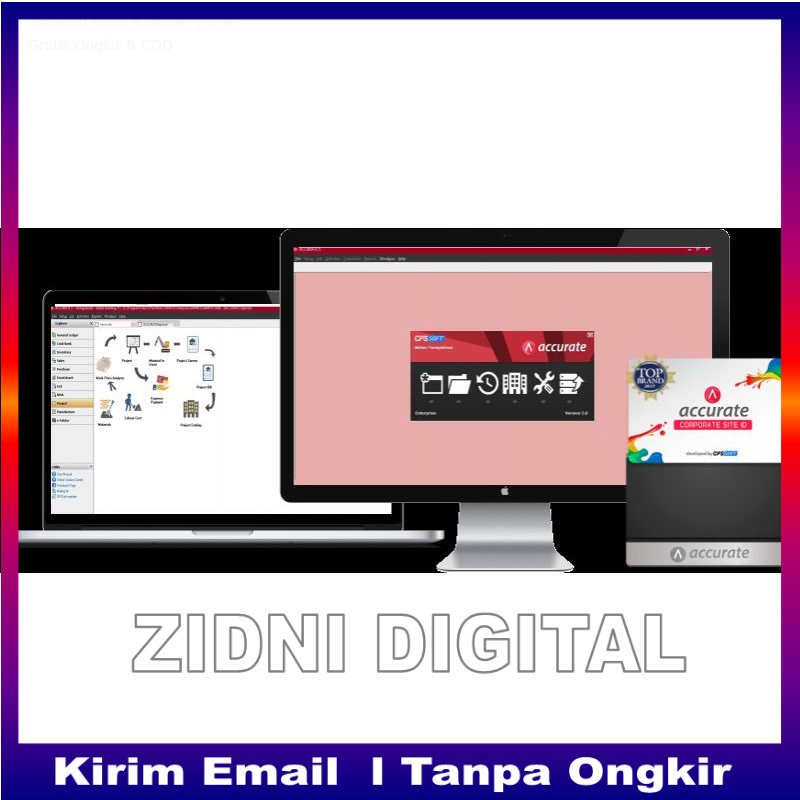 ACCURATE 5 SOFTWARE AKUTANSI PEMBUKUAN TRANSAKSI LAPORAN KEUANGAN PSAK ZIDNI DIGITAL