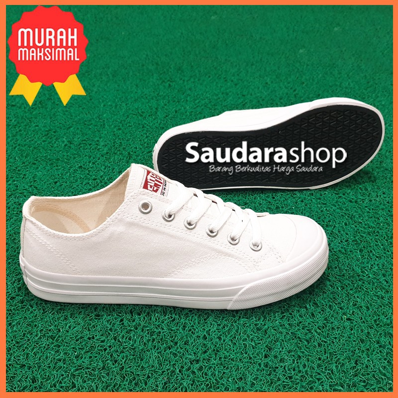 Sepatu Ventela Basic White LC / Sepatu Ventela Basic Putih Low