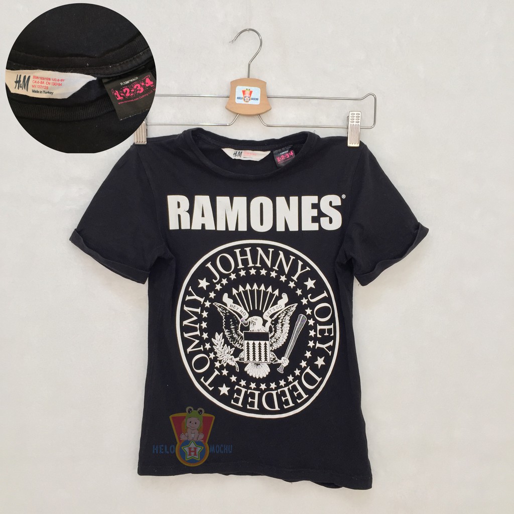 ramones shirt h&m