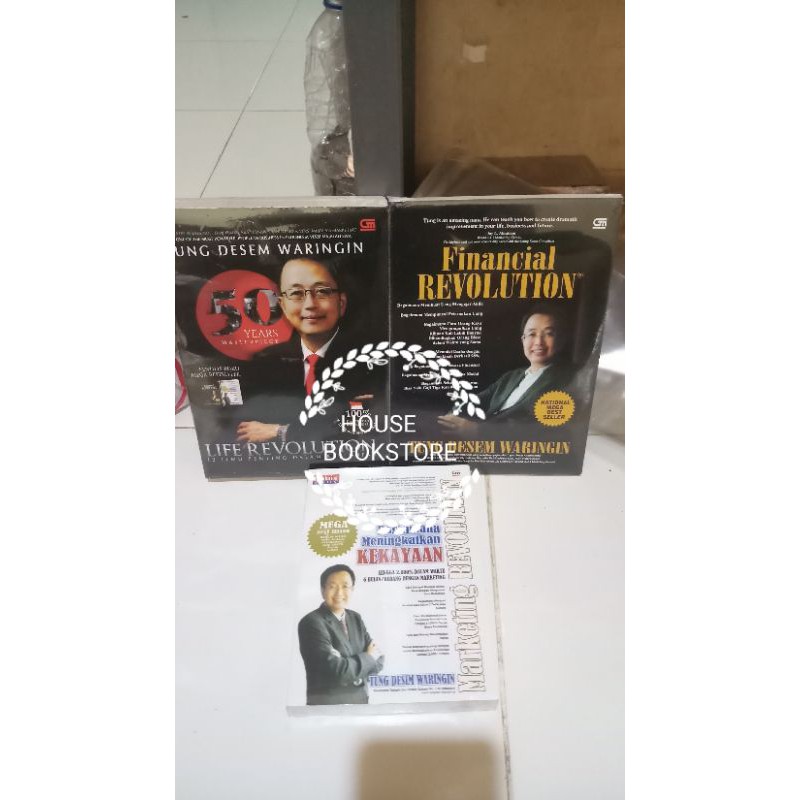 1 PAKET 3 BUKU BEST SELLER TUNG DESEM WARINGIN KERTAS BOOKPAPER