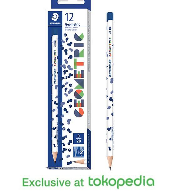 

✦ Staedtler Pensil Geometri 2B - Biru ➲