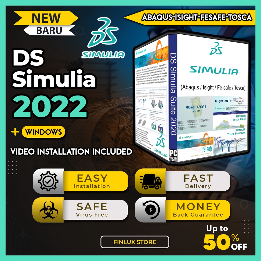 

[VIDEO] DS SIMULIA St 2022 / 2021 / 2020 (Abqs / Isght / F-sf / Tsc) Fr Wndws (64-Bt)