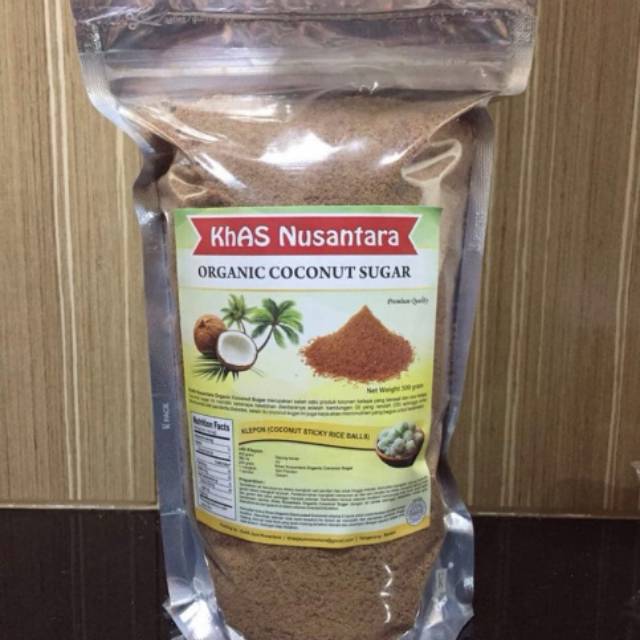 Original Gula Kelapa Organik (Coconut Sugar) 500gram