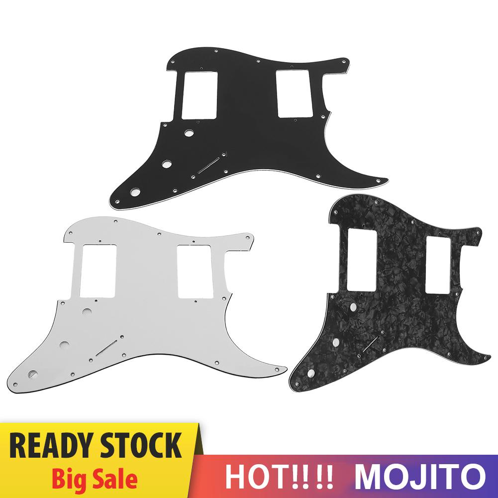 1pc Pickguard 3 Lapis Dengan Tata Letak Hh Untuk Gitar Elektrik