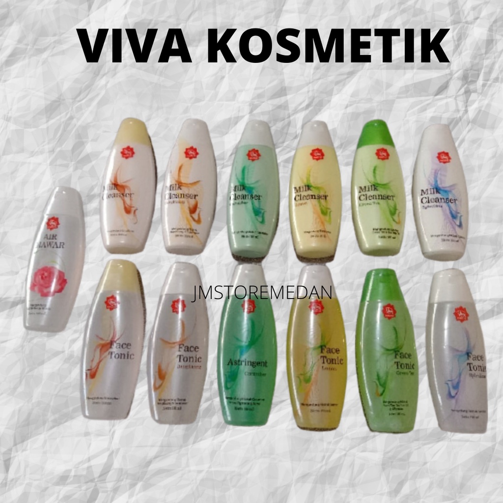 VIVA Air Mawar / Viva Face Tonic / Viva Milk Cleanser
