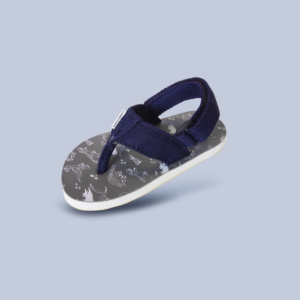 CANDYPOPS Sandal Jepit Anak Altin Dino Navy