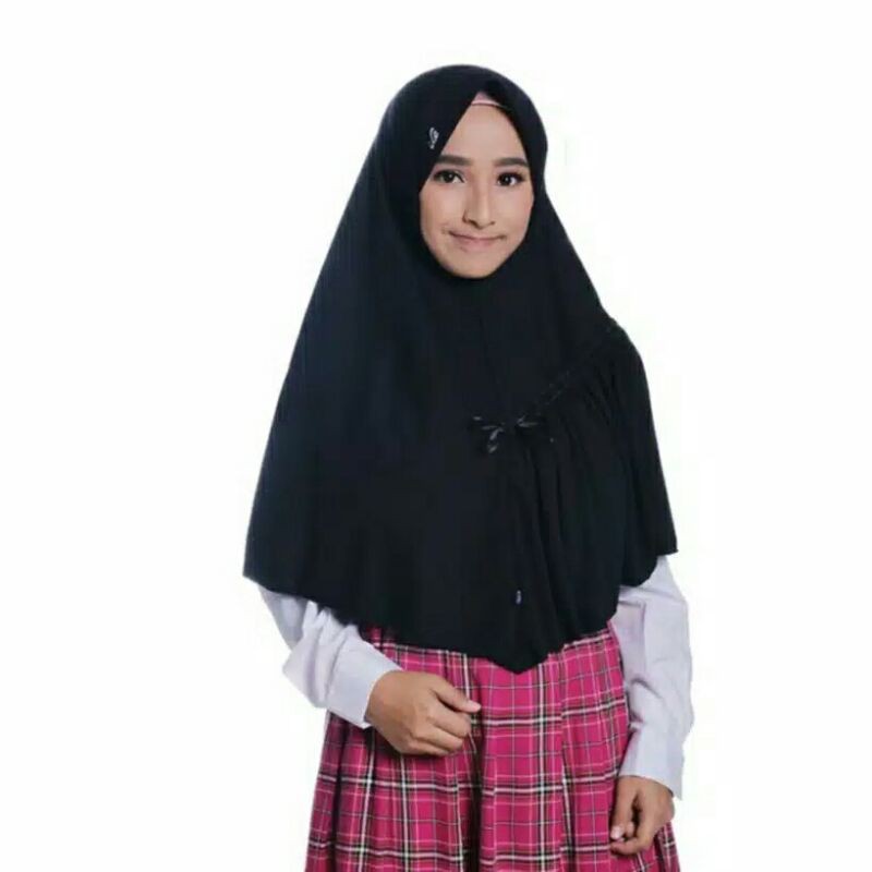 KERUDUNG SD, KERUDUNG SMP, KERUDUNG SMA, KERUDUNG PRAMUKA, KERUDUNG SEKOLAH SERUT UKURAN M, L, XL Kaos  Super Adem HIJAB INSTANT bahan kaos pe super