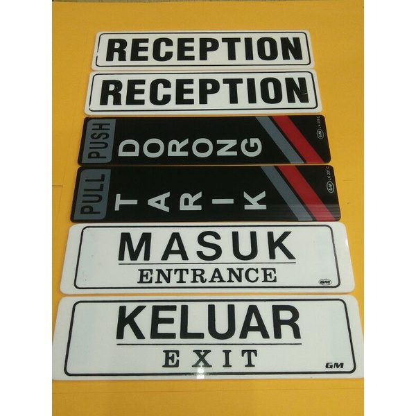 

Label Acrylic GM Kecil 5x20cm (isi 2 pcs)