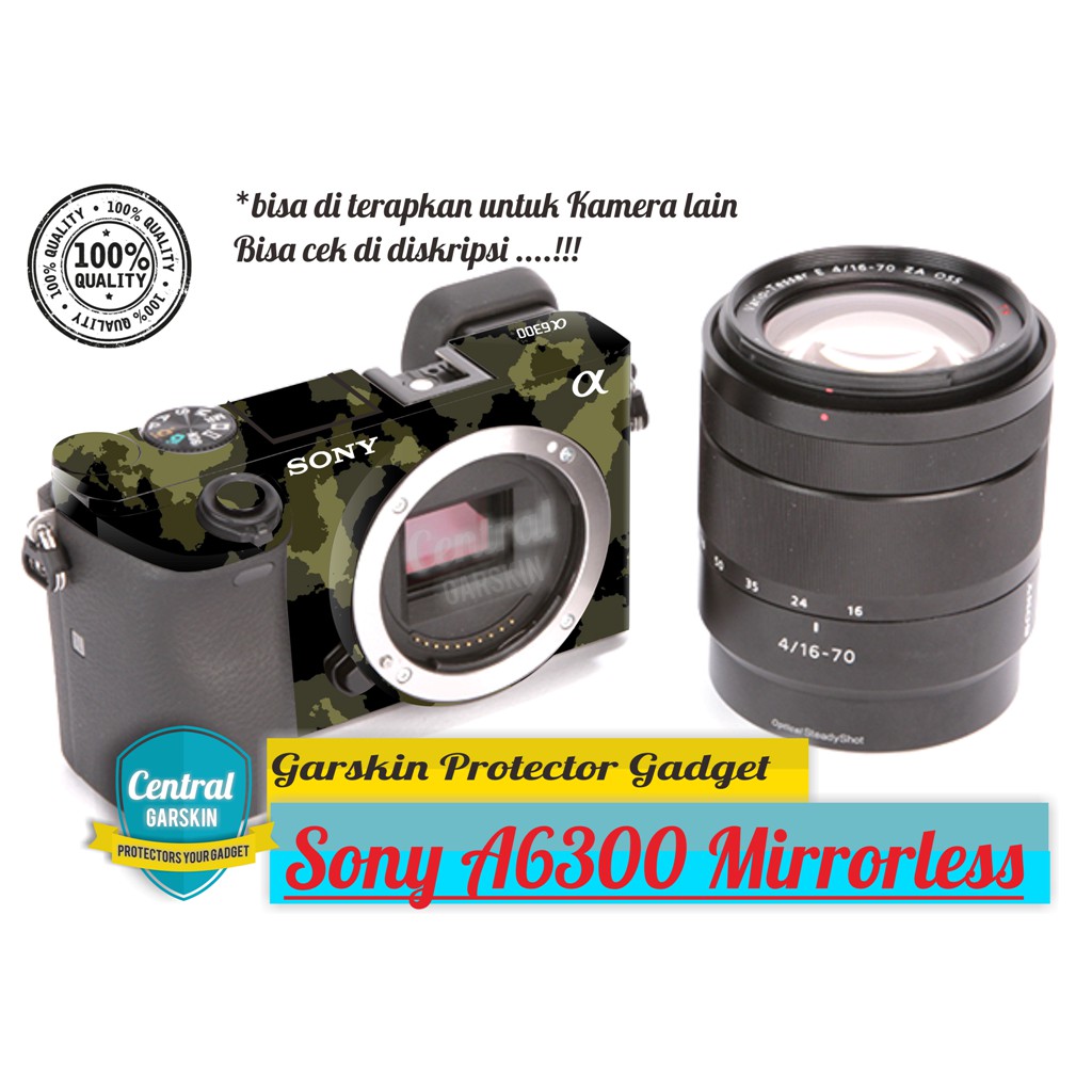 Skin Kamera Sony A6300 - Doodle