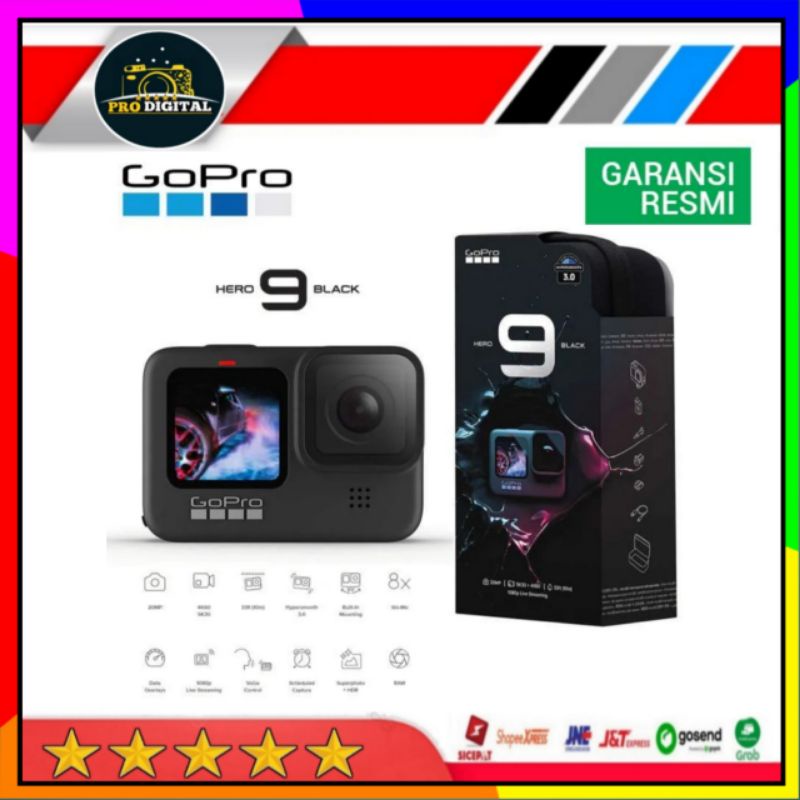 [Ready Stock] GoPro Hero9 black /Gopro9/Garansi Resmi 1 Tahun
