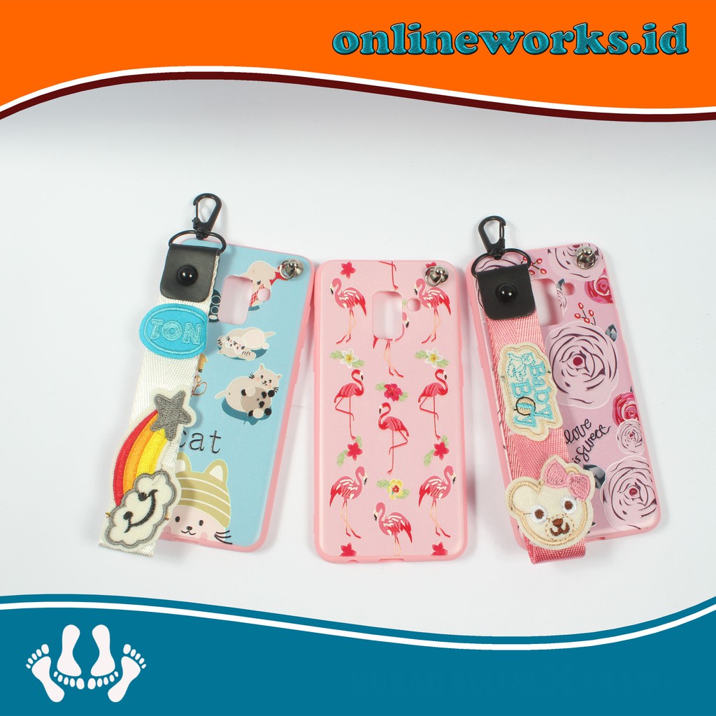 Case Cute hello kitty Pink Series Softcase Cartoon Lucu  SOFT CASE /SAMSUNG/XIOAMI/OPPO/VIVO