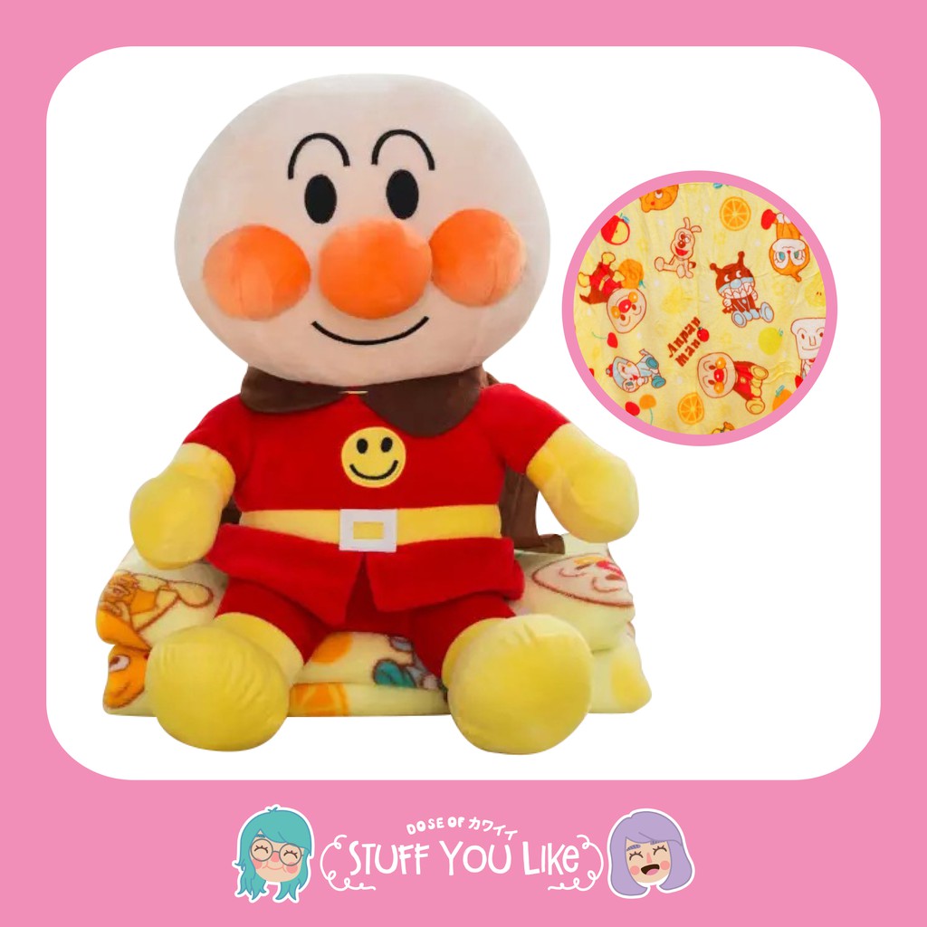 ANPANMAN KARTUN LUCU SELIMUT BLANKET