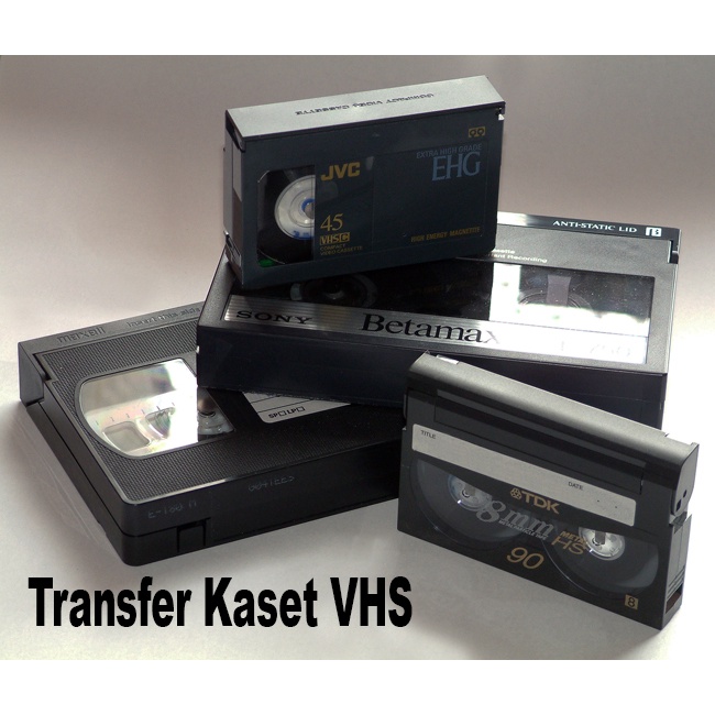 Jasa transfer kaset VHS