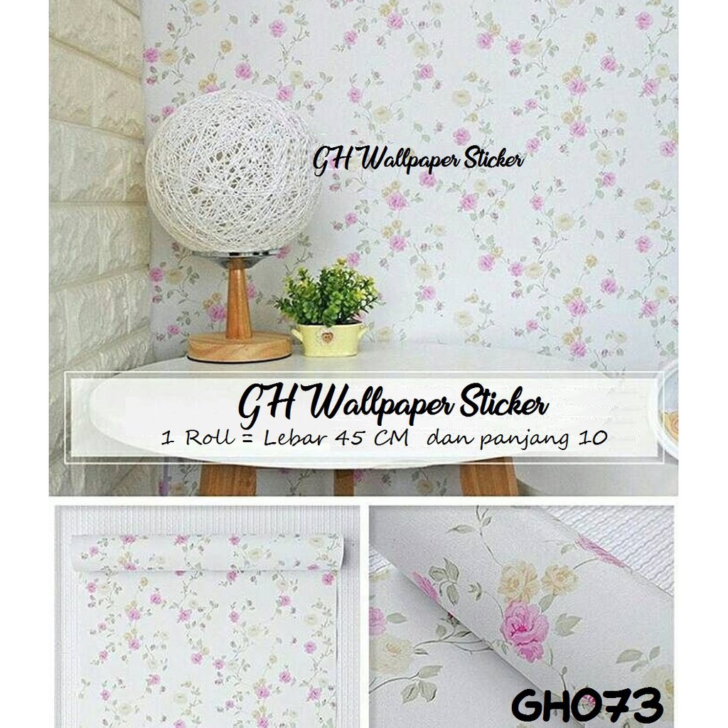 Wallpaper Dinding Wallpaper Stiker Dinding Gh 45Cmx45cm X 9mCm Wallpaper Stiker Dinding Motif Gh Gabungan