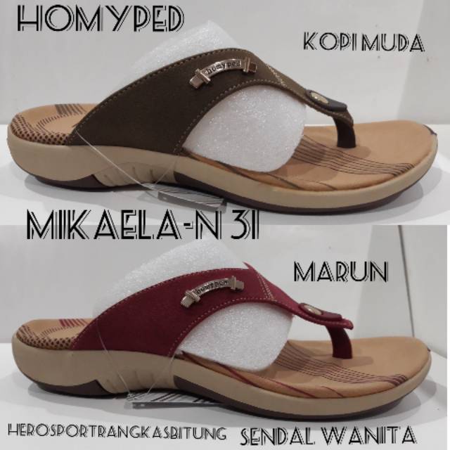 sendal homyped mikaela n 31 /sendal lebaran / sendal wanita
