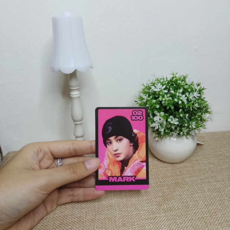 PHOTOCARD PC OFFICIAL MARK TC ( TRADING CARD ) GLITCH MODE VER B NCT DREAM