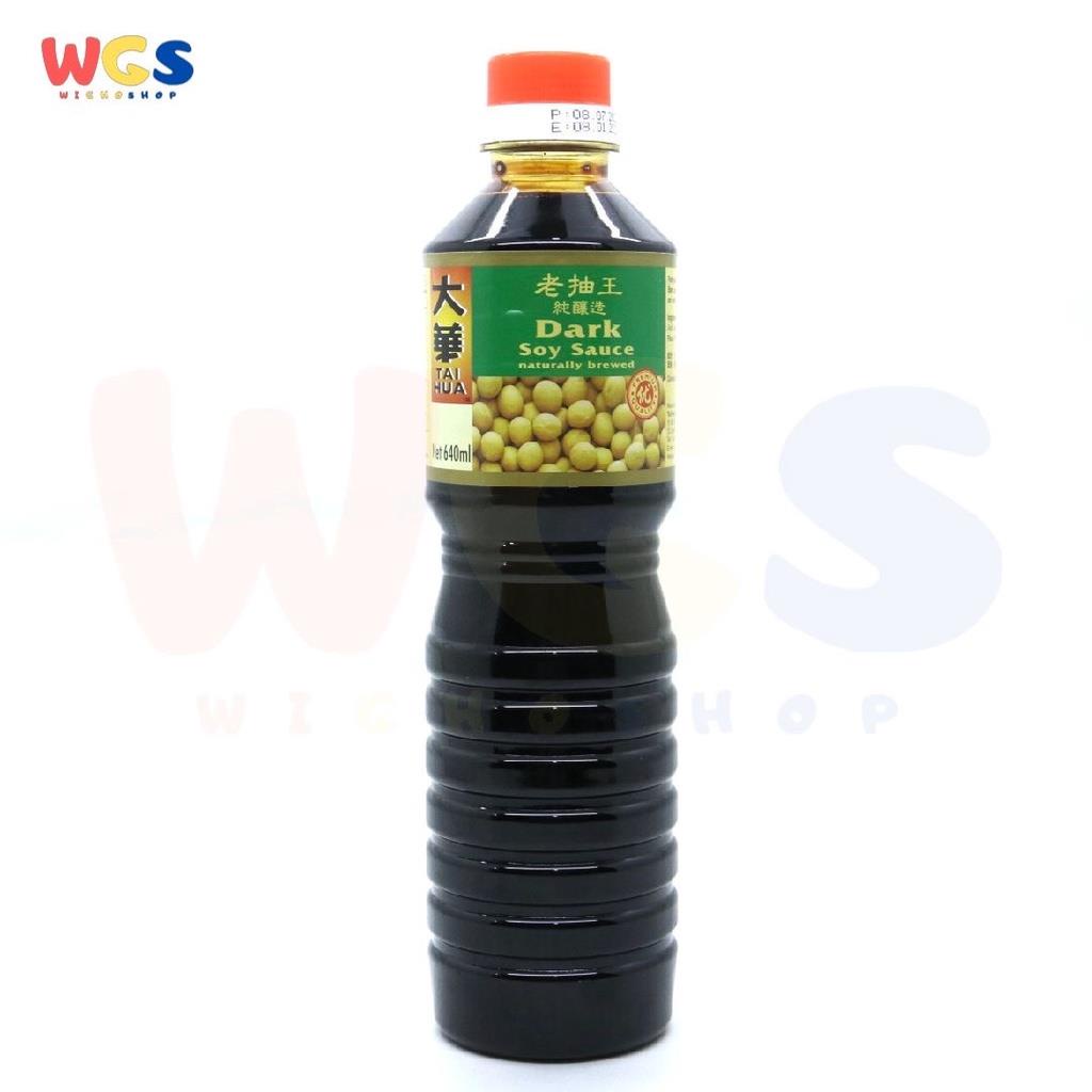 Tai Hua Dark Soy Sauce Natural Brewed Premium Quality 640ml