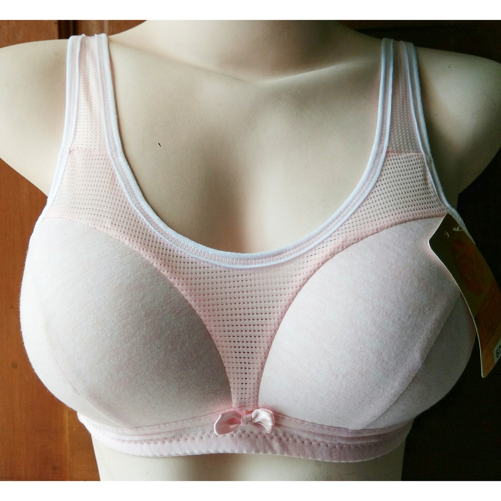 Bra Tally Tanpa Kawat - Kemben Jaring - Cup Kecil