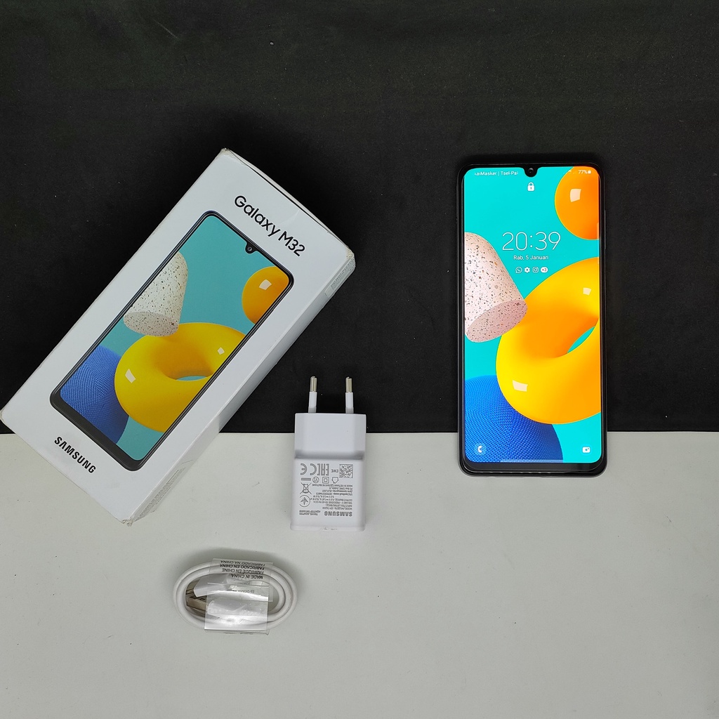 SAMSUNG GALAXY M32 RAM 8/128 GB HP SECOND MURAH