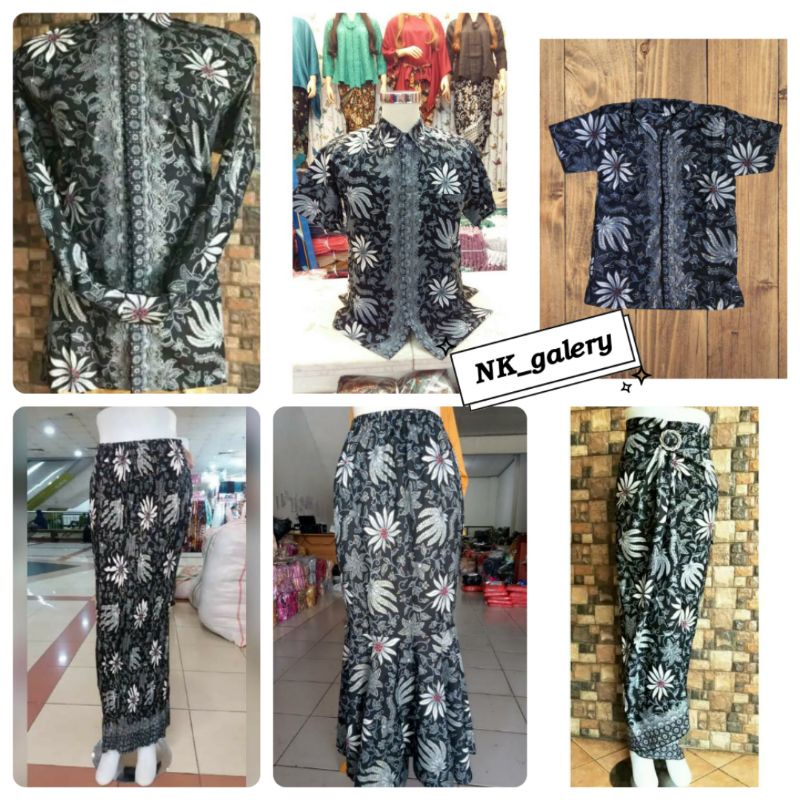 COUPLE BATIK / SERAGAMAN BATIK PISANG SILVER