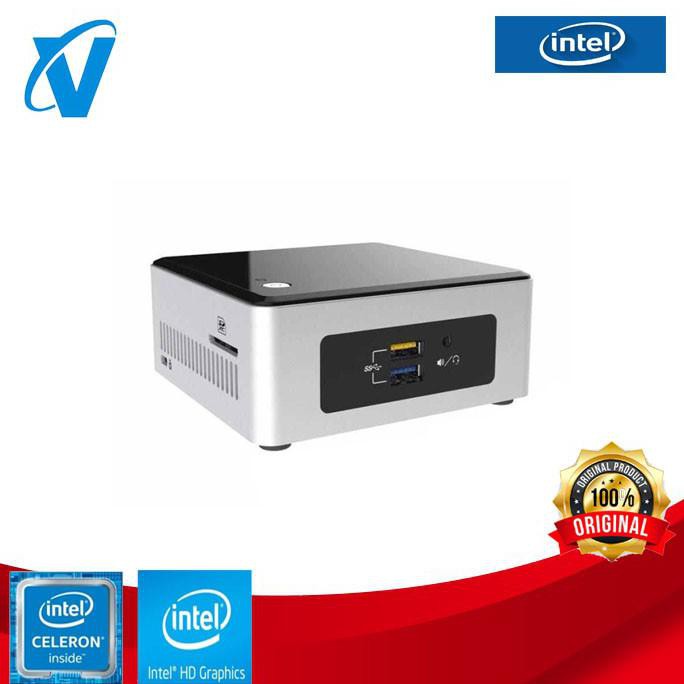 Intel NUC Mini PC NUC6CAYH Intel J3455 RAM 4 / 8GB SSD 256 / 512GB Dos - SSD 256G RAM 4G