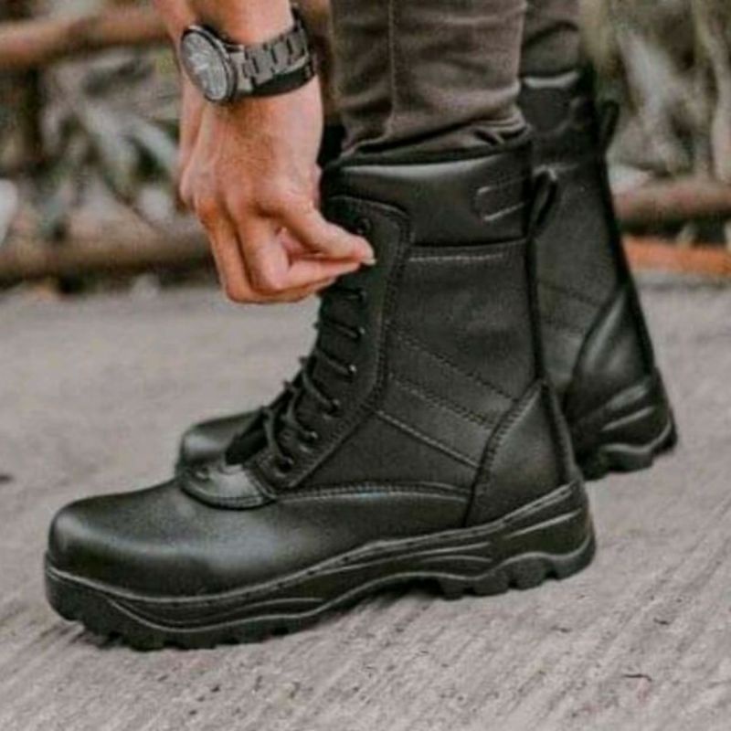 [BERKUALITAS] Sepatu PDL TNI Polri Satpam Security Banser Terlaris Original