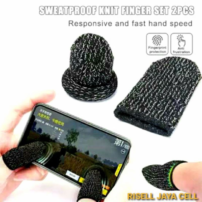 Sarung Jempol Game Mobile Gaming Finger Sleeve