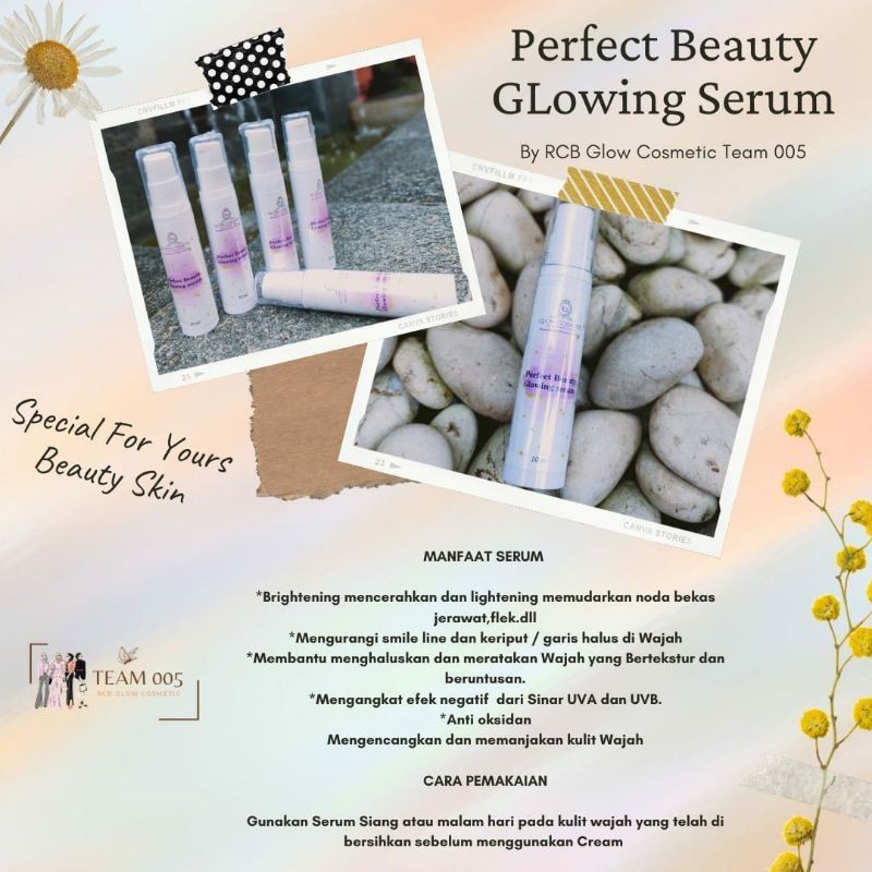 RCB glow serum glowing/serum RCB glow