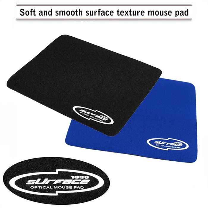 Mousepad rubber surface 1030 - Mouse pad optical 1030 surface