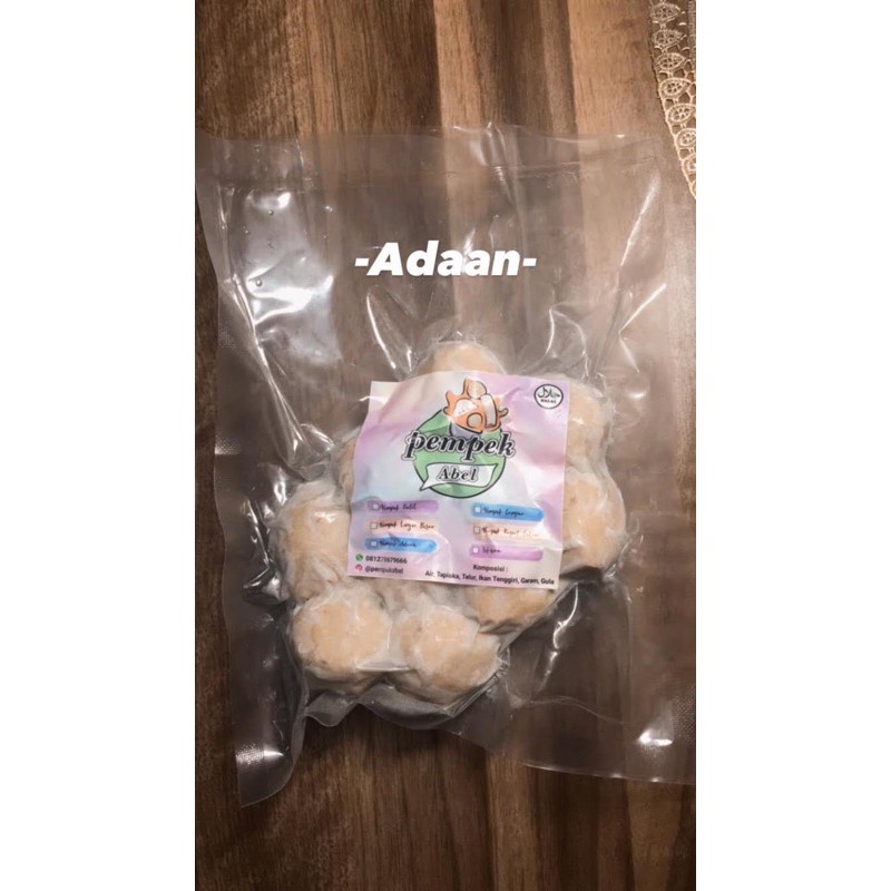 

Pempek Adaan Ikan Tenggiri Asli Palembang