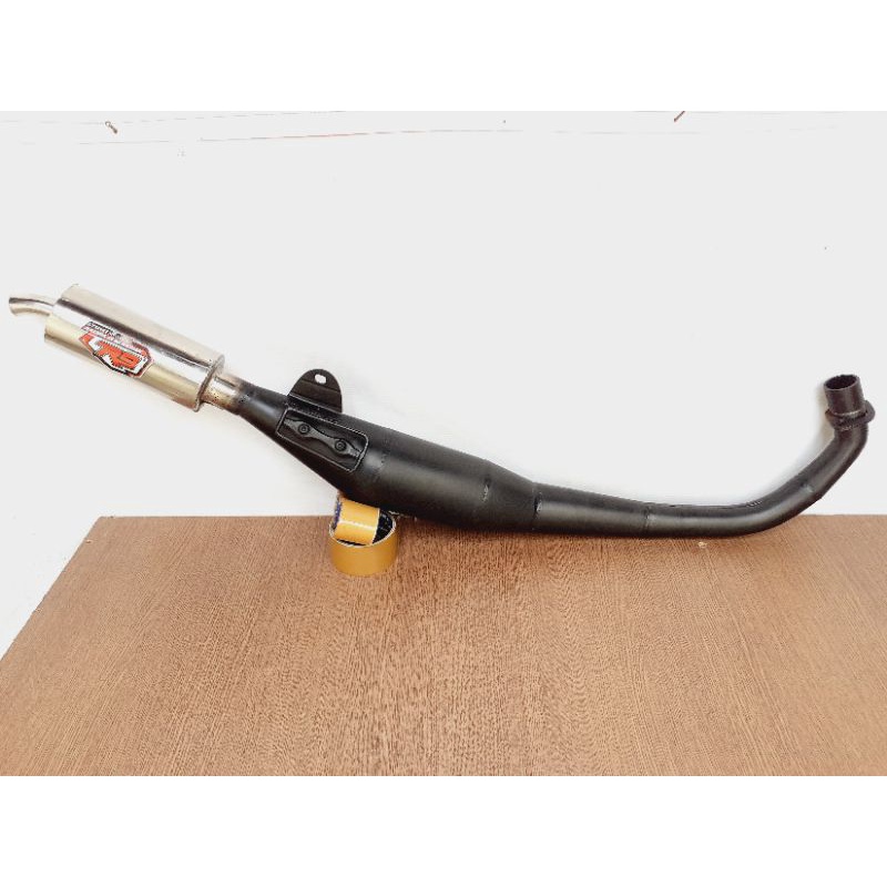 KNALPOT SATRIA 2TAK R9,SATRIA TAMENG STANDAR RACING SUARA GARING