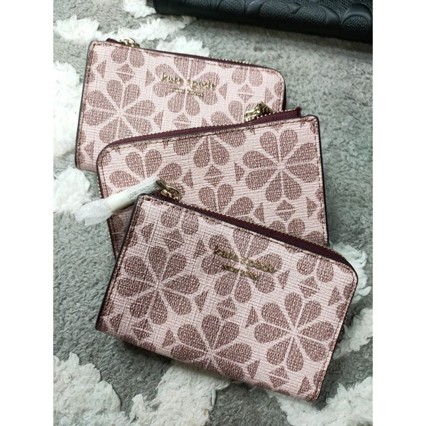 Original Kate Spade Key Pouch Pink Multi Best Seller