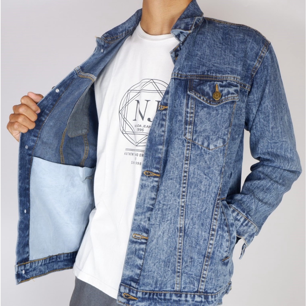 JAKET DENIM JAKET JEANS DEWASA Jaket Jeans