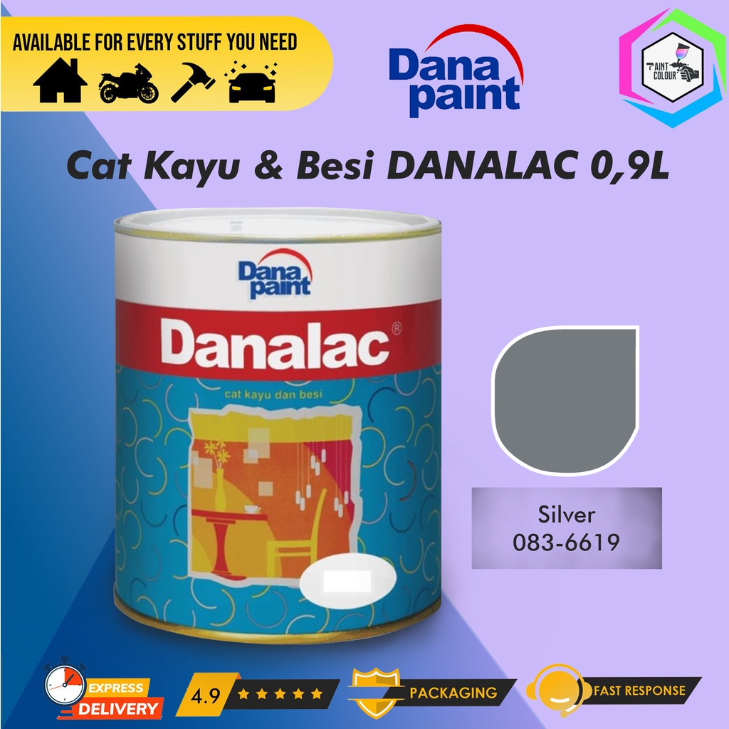 Cat kayu Dan Besi DANALAC Silver 083 - 6619