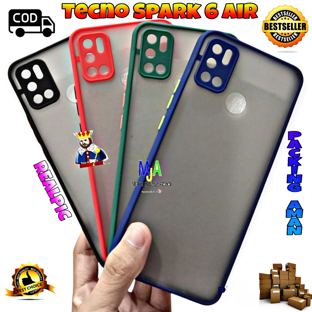 SOFTCASE TECNO SPARK 6 AIR - CASE MATTE FULL COLOUR MY CHOICE BUMPER CASE PELINDUNG KAMERA