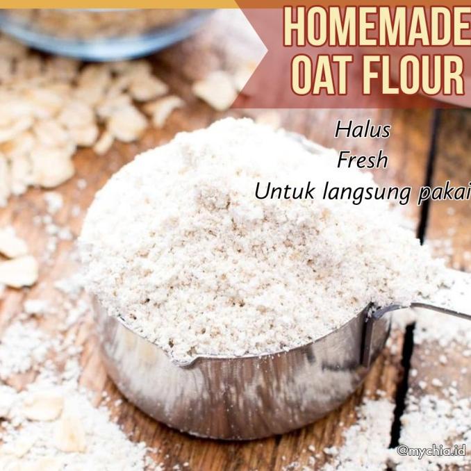 

Homemade Oat Flour 500g Tepung Oats Powder