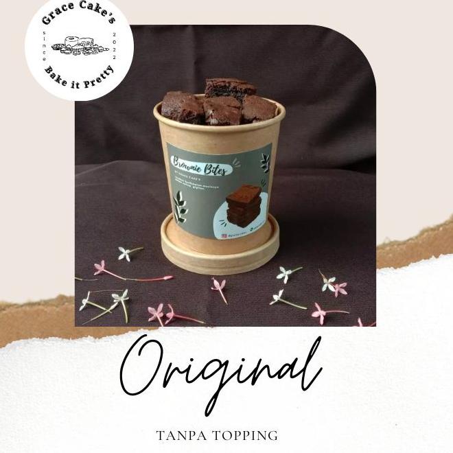 

COD Brownies Bites Brownies Original Brownies Fudgy Brownies Hampers Brownies Oven Brownies Kering Brownies Potong Brownies Cup brownies Dark Choco (ART. X6708)