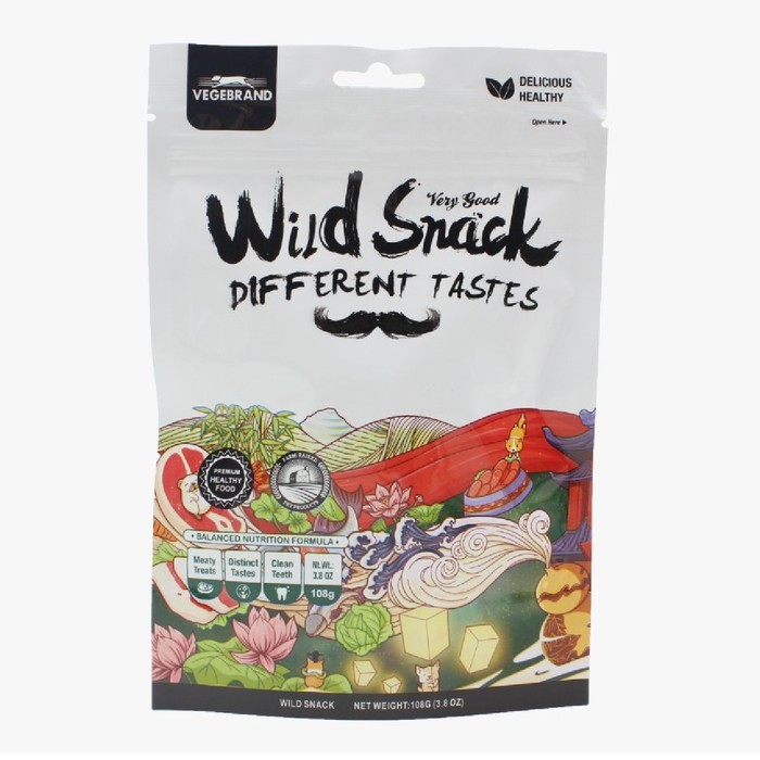 

VEGEBRAND Snack Dental WILD Snack Dual BACON 108gr