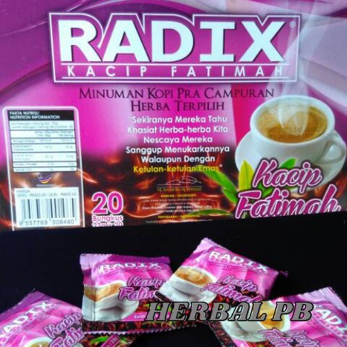Terlaris Kopi Radix Kacip Fatimah HPA Shacet