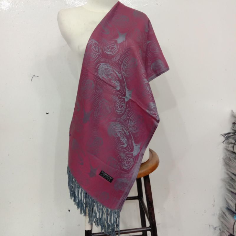 pashmina motif abstack|| selendang || syal || scarf || pashmina || shawl