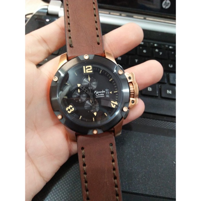 JUAL JAM TANGAN ASLI Alexandre Christie 6295 / AC 6295 Rose Gold I TERLARIS I TERMURAH