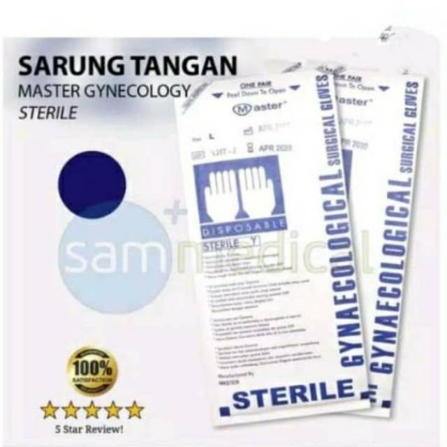 Sarung tangan Obgyn Steril (Master) Ready