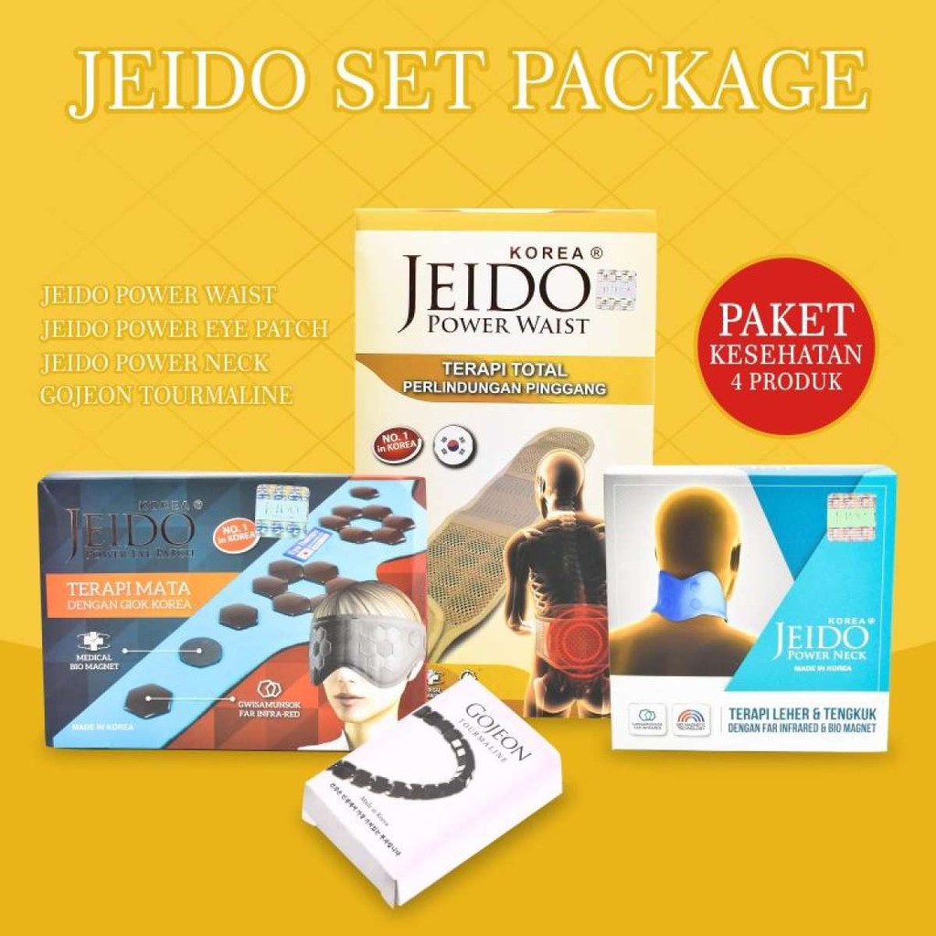 Jeido Power Waist Sabuk Terapi Kesehatan Pinggang