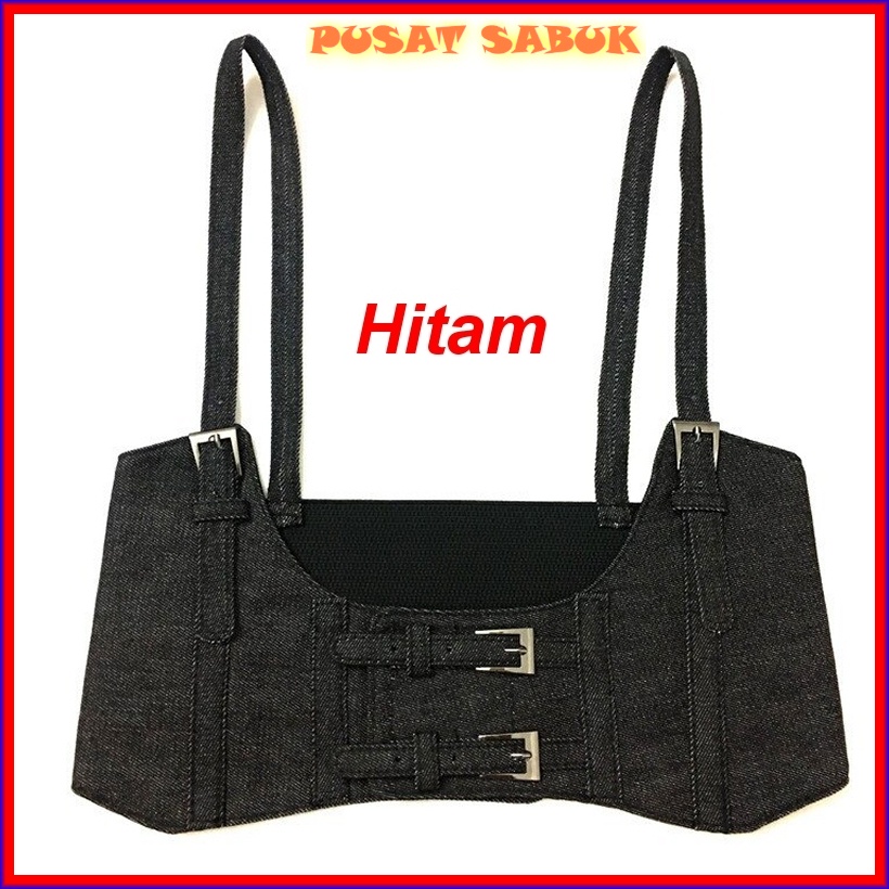 Gesper Belt Lebar Sabuk Ikat Pinggang Korset Wanita Obi Karet Fashion Cewek Korea Oby Impor Besar Gasper Corset Jumbo Women Big Kekinian Hitam Biru Denim Navy Coklat Kulit Baru Dewasa Murah Cantik Remaja Pesta Aksesoris Waist Ramping langsing Mewah Ketat